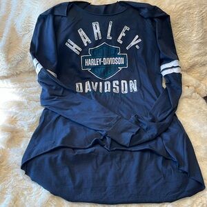 Harley Davidson long sleeve tunic style shirt